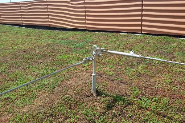 PTV: Système antichute Pour Toitures Vertes